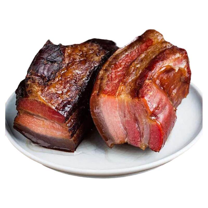 广西烟熏咸香腊肉农家土猪肉五花