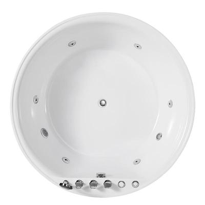 浪鲸卫浴嵌入式圆形亚克力浴缸