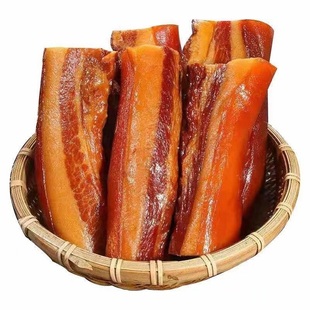 正宗湖南烟熏湘西腊肉怀化农家自制柴火土猪五花腊肉特产后腿瘦肉