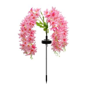 太阳能仿真丁香花灯防水户外灯装饰庭院花园草坪灯阳台露台氛围灯