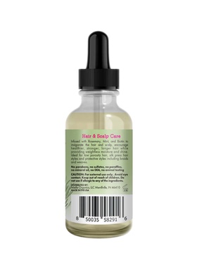 Natural Organics Rosemary Mint Scalp Strengthening Hair Oil