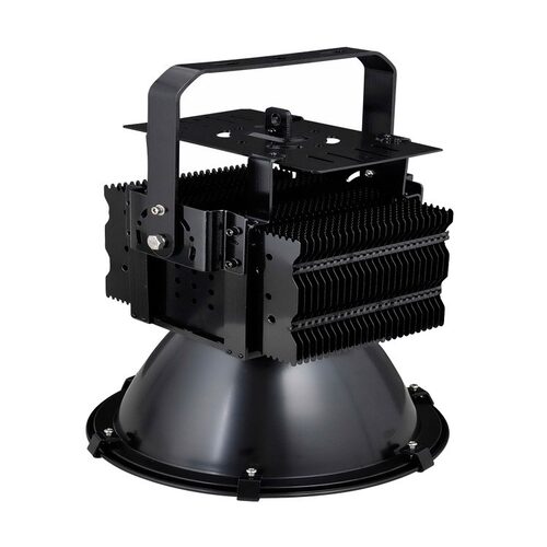 铜管建筑工地照明探照灯户外防水塔吊灯300W-2000W球场高空投射灯