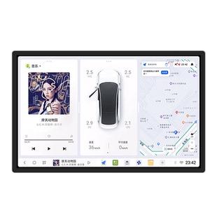 解放jh6货车导航仪J6M J6L原厂中控屏幕倒车影像四路监控一体机