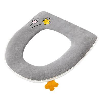 马桶坐垫四季通用坐便套家用冬季粘贴加厚大号防水厕所座便器垫圈