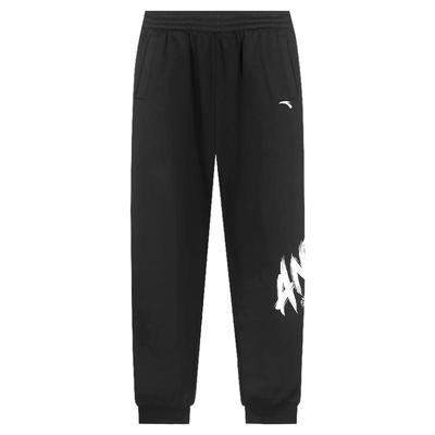 安踏儿童加绒运动裤男童休闲裤子