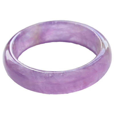 紫水晶手镯薰衣草守护爱情配证书