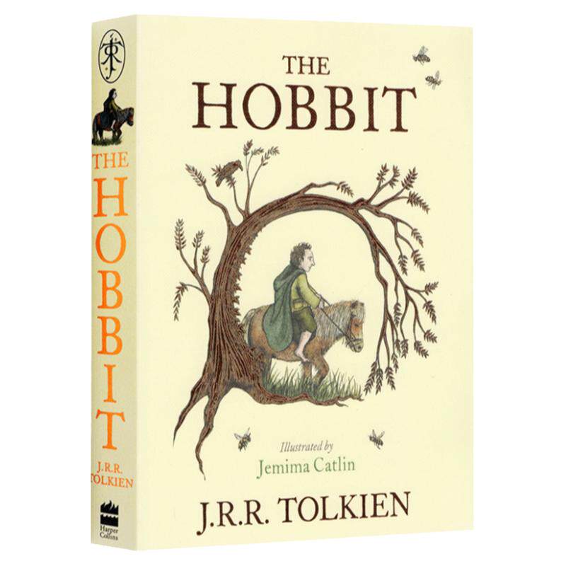 霍比特人 彩色插图版 英文原版 The Colour Illustrated Hobbit 魔戒指环王前传 托尔金奇幻文学小说 J.R.R.Tolkien 进口英语书籍