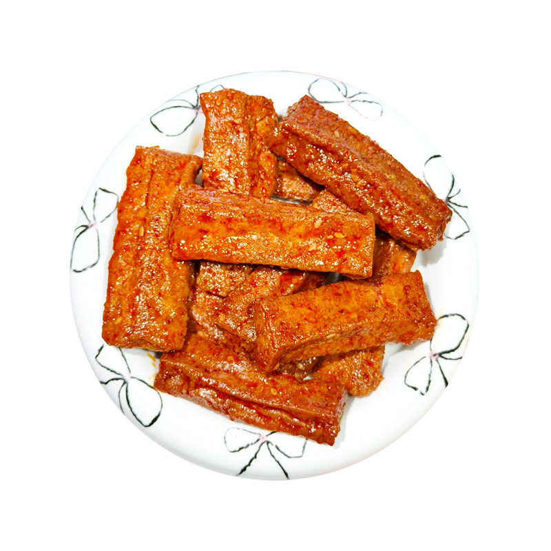 乡乡嘴虎皮豆干即食香辣五香零食