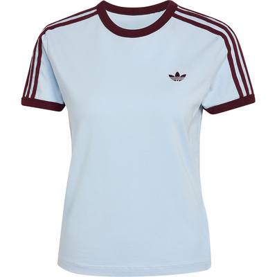 Adidas/阿迪达斯正品三叶草女士圆领经典修身透气运动短袖KD3684