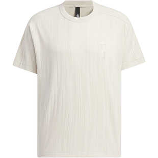 Adidas/阿迪达斯正品WJ JAQ TEE 男士休闲运动短袖T恤IW1517
