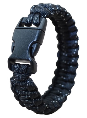 战术户外求生伞绳编织手链