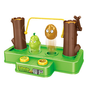 植物大战僵尸按压跳绳窝瓜桌面亲子互动儿童益智礼物玩具按按乐