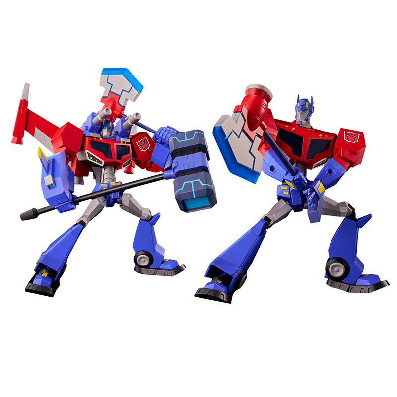 FLAME TOYS风雷拼装模型 变形金刚08动画 擎天柱 收藏玩具礼物