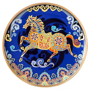 总台文创2026马年春晚纪念摆盘一马当先伴手礼高级感收藏新年礼品