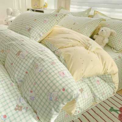 纯棉被套单件100全棉被罩新款单宿舍150x200x230褥子2025双人单独