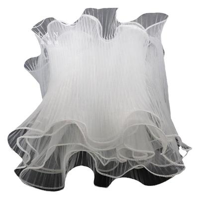 卓兰3.6米长双边蛋糕花束波浪纱