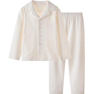 英氏纯棉女童家居服套装秋冬睡衣