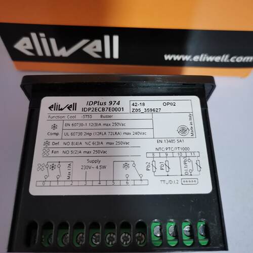 议价原装意大利ELIWELL伊力威 ID974 EWplus961冷库电子温控器ID9