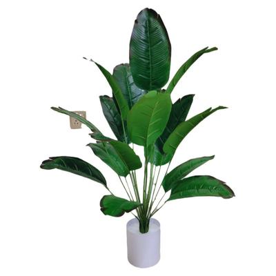 旅人蕉仿真绿植假树室内轻奢盆栽仿生植物客厅装饰摆件天堂鸟假花
