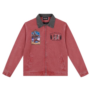 MEDMx假面骑士双骑15周年风之传说底特律夹克男美式短款外套春秋