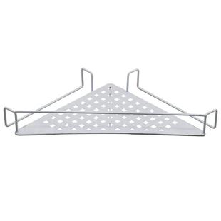 挂钩式铁艺三角绿萝花盆架办公室桌面收纳整理工位隔板置物摆放架