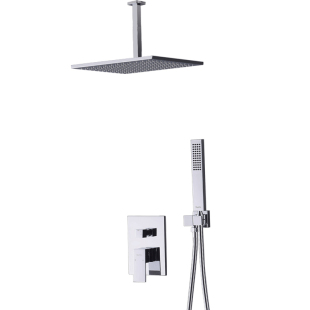 鼎菲暗装花洒入墙式预埋盒浴室花洒喷头淋浴套装花洒套装热熔