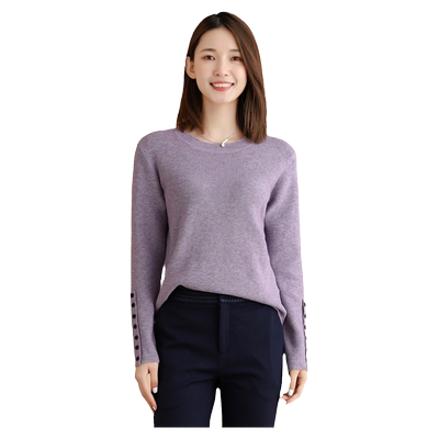 翠贝卡套头毛衣商场同款