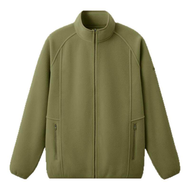 蕉下万粒绒冲锋衣内胆男款抓绒衣户外加绒保暖秋冬透气摇粒绒外套