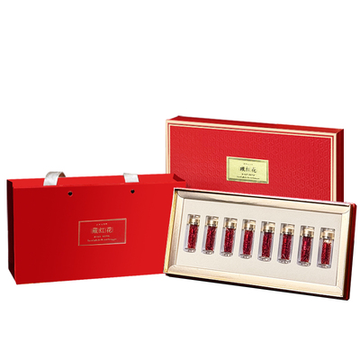 藏红花官方旗舰店正品全红长丝送长辈西藏特产滋补好礼送父母