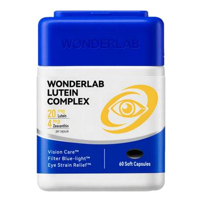 WonderLab叶黄素胶囊护眼片丸保护眼睛视力成人学生叶黄素