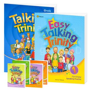 【自营】原装进口6-12岁少儿英语口语训练教材麦克森圣三一口语专项教材 easy talking trinity1,2,3小学英语口语
