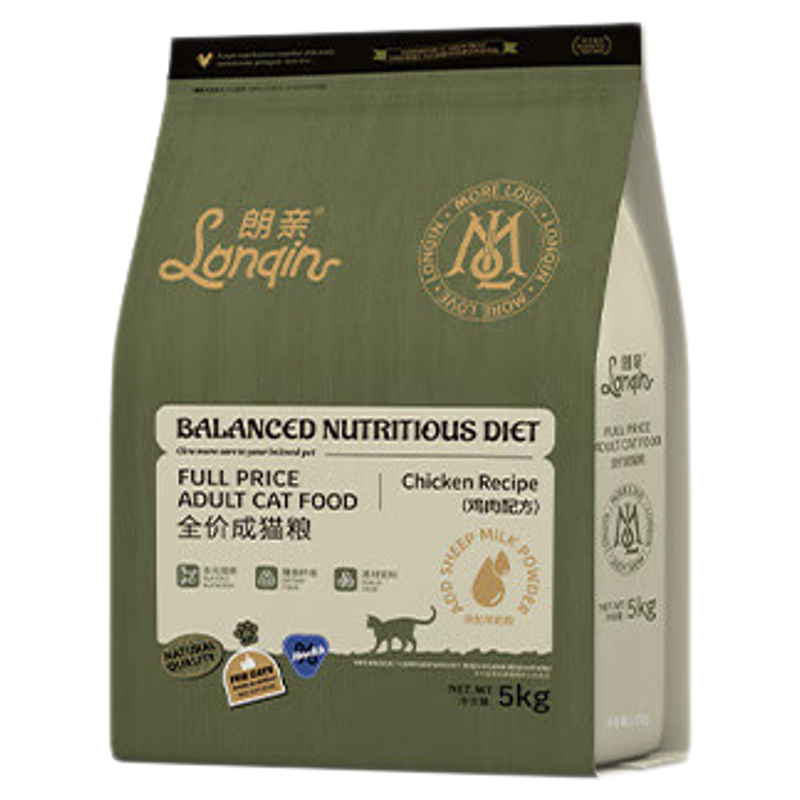朗亲 猫粮10斤装成猫专用全价主粮英短蓝猫全猫种通用型猫粮试吃