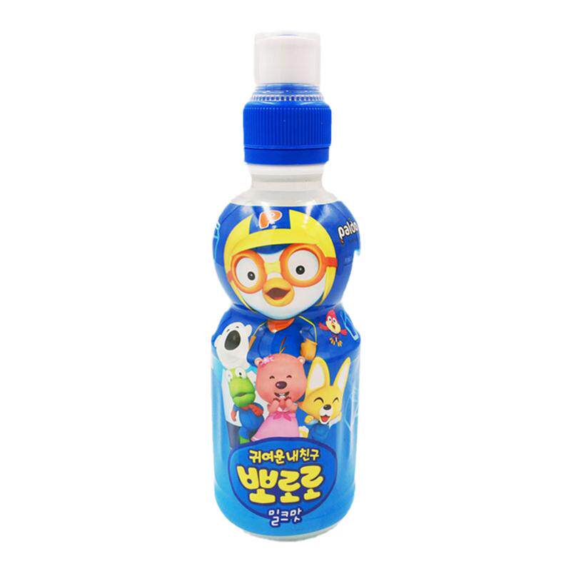 韩国 Pororo啵乐乐 儿童饮料混合装果汁宝露露饮品水果味235ml/瓶