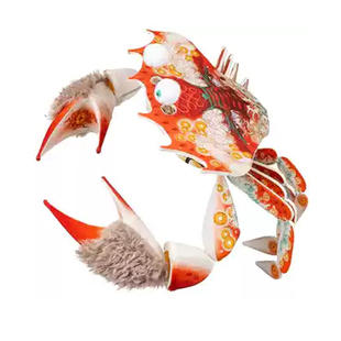 中秋节全新螃蟹灯手工diy材料包灯笼竹编花灯古风中式手提高级感