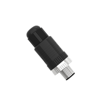 M12传感器A型公母对接插头连接器防水航空插头4芯5芯8芯