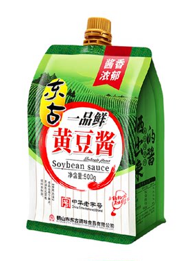 东古黄豆酱咸甜适口500g