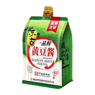 东古一品鲜黄豆酱正宗东北大酱500g下饭拌面家用调味豆瓣酱挤挤装