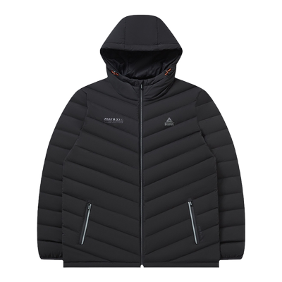 匹克女轻薄羽绒服匹克保暖连帽