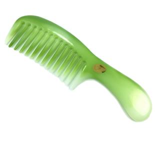 嘉美大号牛筋梳长发大齿梳子宽齿梳卷发女士专用熟胶塑料折不断梳