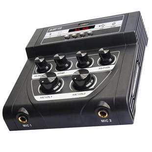 混响器双麦卡拉ok调音优u盘蓝牙接收音响独立混音调节录音迷你型