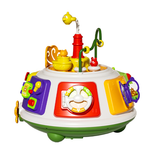 早教百宝箱多面体婴幼儿玩具益智游戏桌1到3岁6到8个月宝宝礼物12