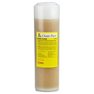 台湾原装进口崧泉 10寸普特树脂滤芯 软化水质 纯水机净水器通用