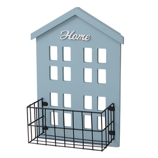 复古假窗户创意墙上装饰房间花店庭院院子挂件收纳花架置物架挂饰