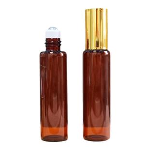2.5ML5ML10ML茶色精油分装瓶滚珠瓶走珠瓶 高品质钢珠 台湾版