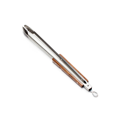 户外厨房烹饪专用加长烧烤炭火夹