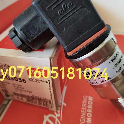 溢价-丹佛斯压力传感器MBS33，订货代码060G3036，0-1