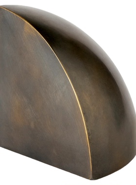 丹麦书挡黄铜书挡镇纸摆件