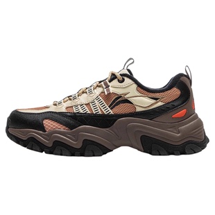 李宁运动鞋男鞋户外鞋山行耐磨二棉加绒保暖老爹鞋男子休闲鞋棉鞋