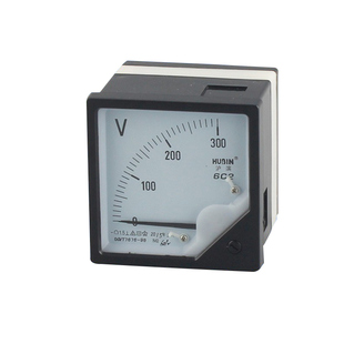 指针式直流电压表6C2-10V 30V 50V 100V 250v300v 1000v 80*80mm