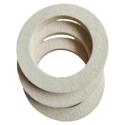 工业羊毛毡高密度吸油耐高温耐磨毛毡密封圈条毛毡油封异型垫块